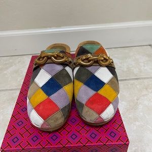 Tory Burch Jessa Clogs Size 8 Barely used